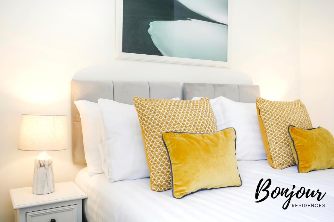 Bright New Town 2Br-1Ba, 1 Min To George St By Bonjour Residences אדינבורו מראה חיצוני תמונה